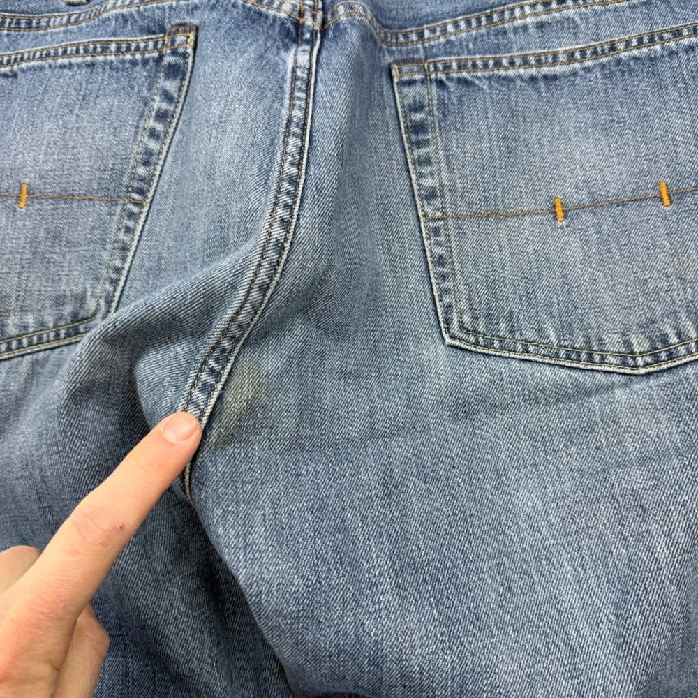 Polo Ralph Lauren Classic 867 Men Blue Straight Leg Denim Jean 42x32 Medium Wash